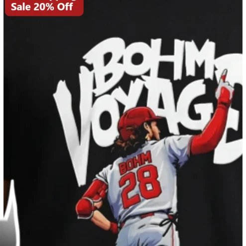 Alec Bohm Tee Philadelphia Phillies Baseball Fan Gift