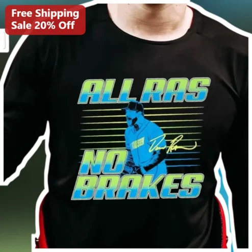 All Gas No Brakes Vladimir Guerrero Jr. Retro Baseball Tee