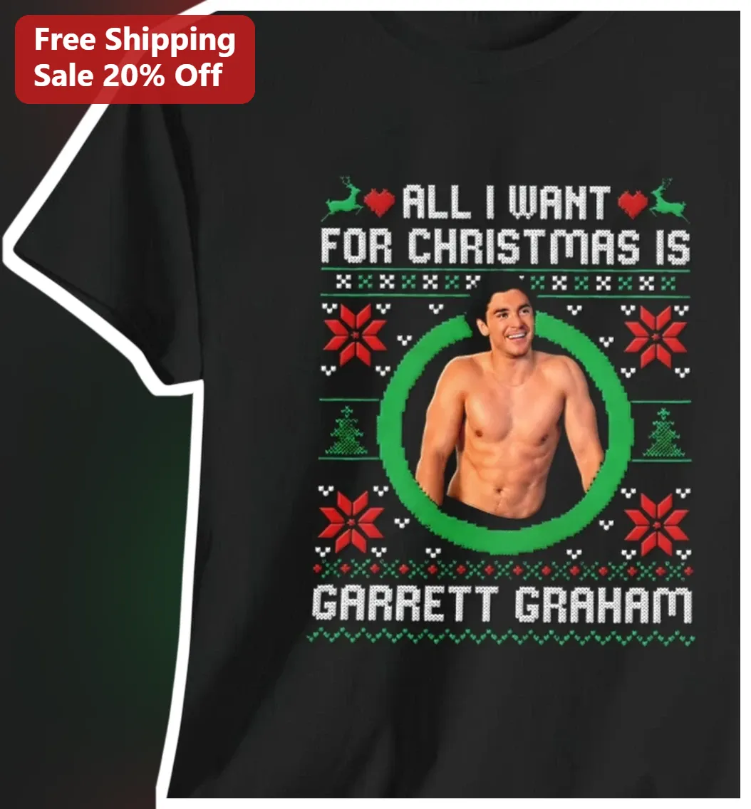 All I Want For Christmas Is Personalized Ugly Sweater Tee Custom Name Holiday Gift