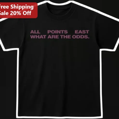 All Points East What Are The Odds Graphic Tee Indie Rock Festival Shirt