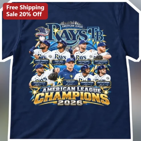 American League Champions 2026 Tampa Bay Rays Tee