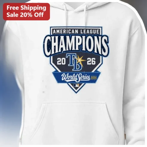 American League Champions World Series Hoodie Vintage Baseball Fan Gift