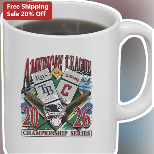 American League Championship Series Mug Vintage Baseball Fan Gift Coffee Cup