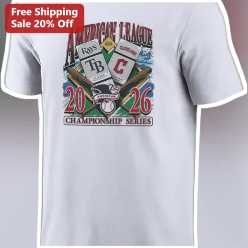 American League Championship Series Tee Rays vs Guardians ALCS Baseball Fan Shirt