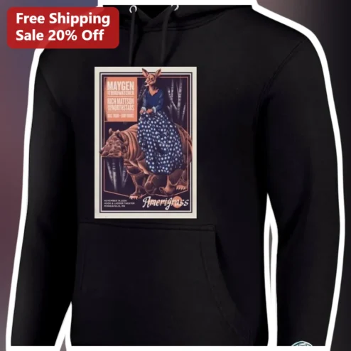 Amerigrass The Birdwatcher Rich Mattson Maygen Graphic Hoodie