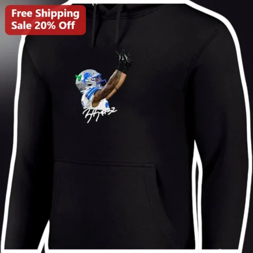 Amon-Ra St. Brown Hoodie Detroit Lions Sun God NFL Football Fan Apparel