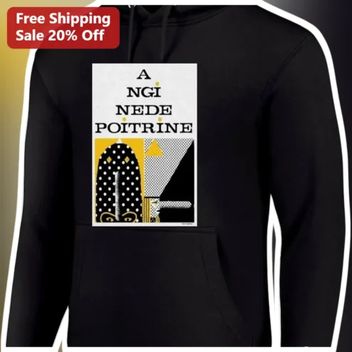 Angine de Poitrine Hoodie Experimental Rock Band Merch