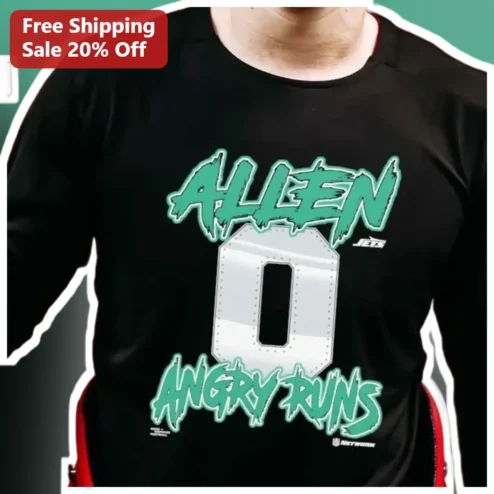 Angry Runs Tee GMFB Football Fan Apparel Men's Game Day Shirt