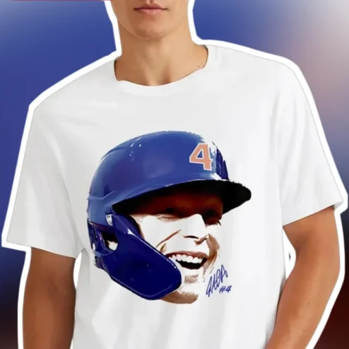Anthony Rizzo Tee Chicago Cubs Baseball Fan Apparel Pop Art Portrait Shirt