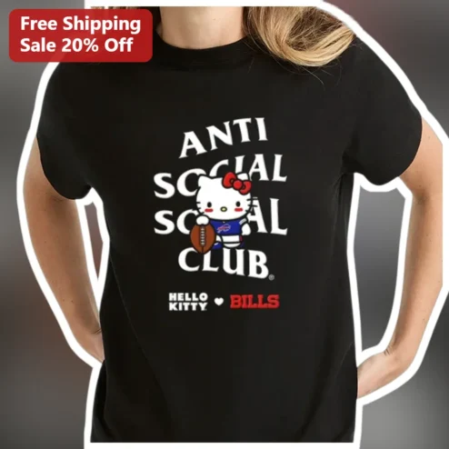 Anti Social Social Club Hello Kitty Bills Tee