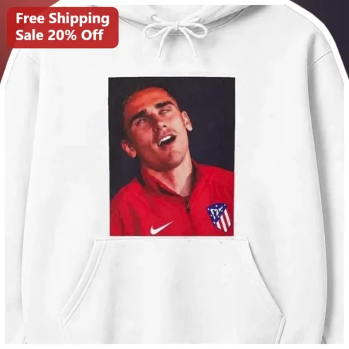 Antoine Griezmann Hoodie Atletico Madrid Soccer Fan Apparel Gift