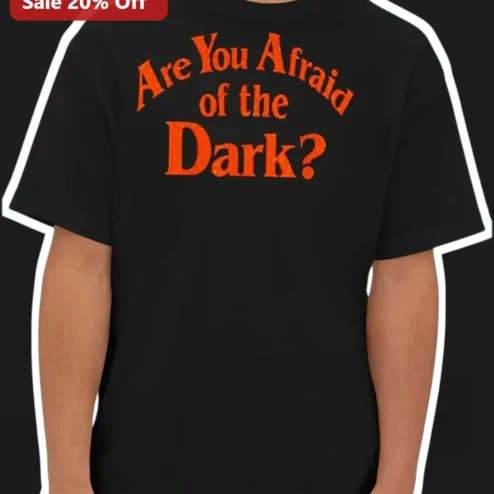 Are You Afraid of the Dark? Tee Retro 90s Nickelodeon Horror Nostalgia Graphic T-Shirt for Men Women Halloween Gift