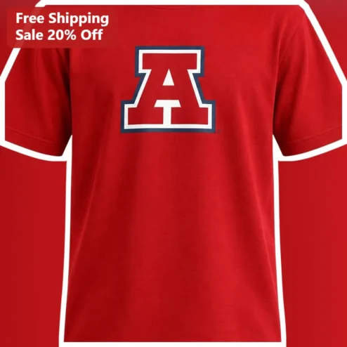 Arizona Wildcats Block A Logo Tee University of Arizona Spirit Shirt