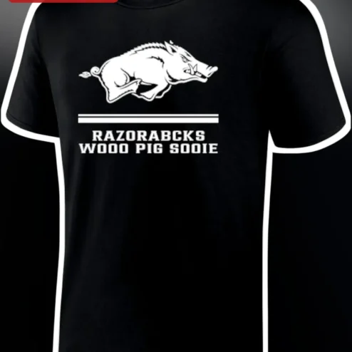 Arkansas Razorbacks Woo Pig Sooie Tee College Football Fan Gift