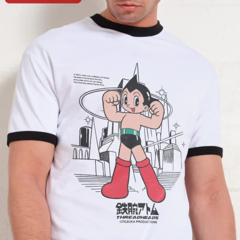 Astro Boy Tee Dr. Tenma Origin Story Retro Anime Graphic Shirt for Men Women