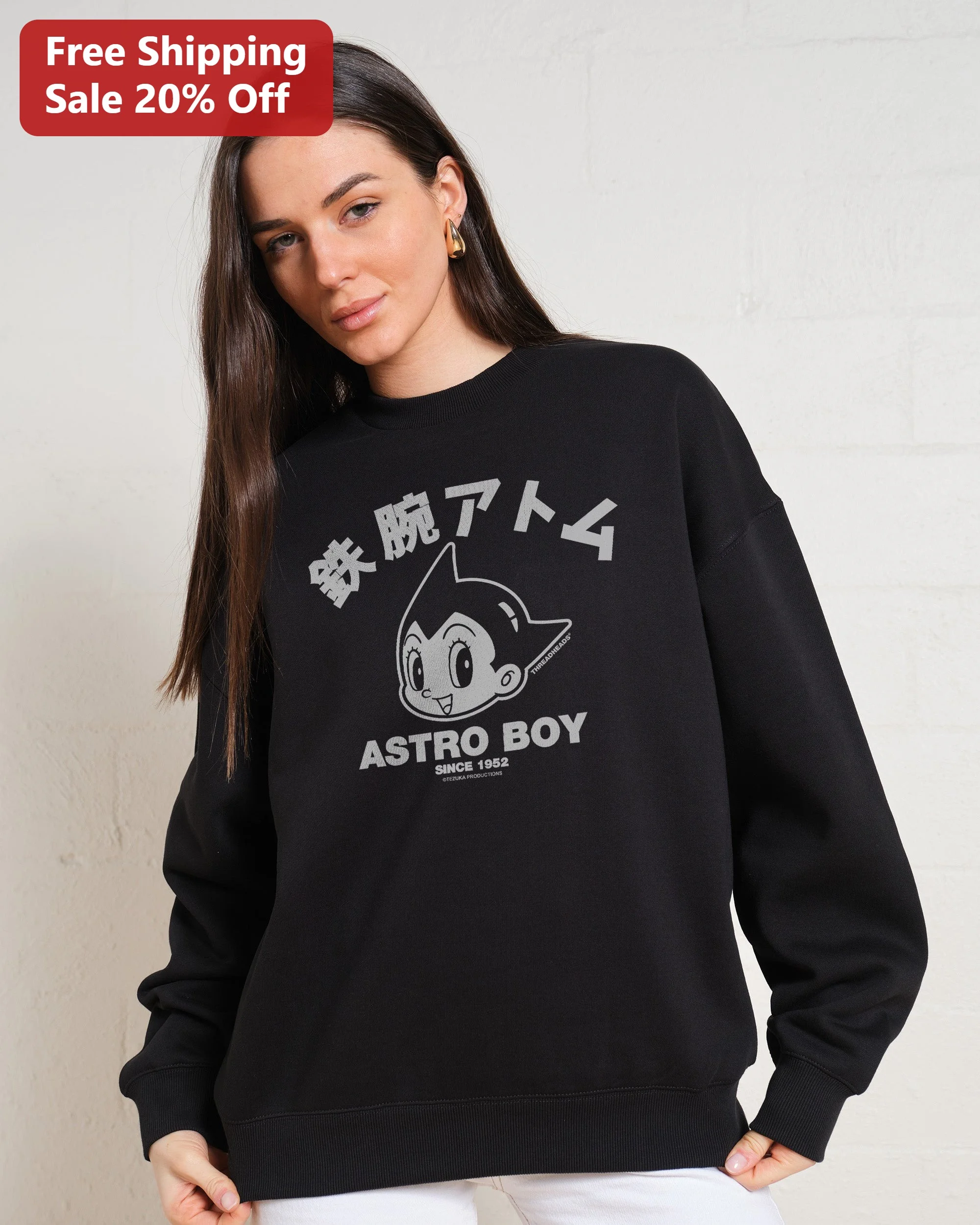 Astro Boy Tetsuwan Atom Since 1952 Retro Anime Sweatshirt
