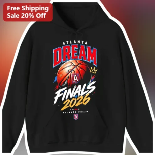 Atlanta Dream Finals 2026 Hoodie WNBA Fan Merch Basketball Pullover