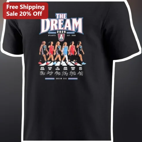Atlanta Dream The Dream Big Tee WNBA Fan Apparel