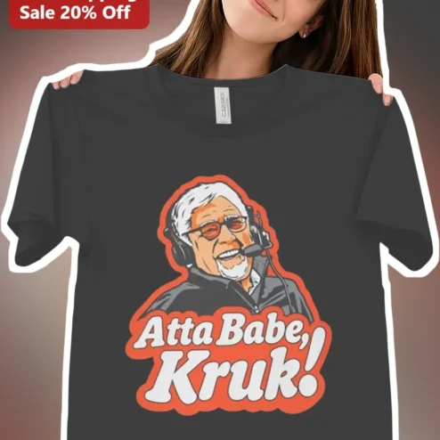 Atta Babe, Kruk! Joe Rogan Caricature Graphic Tee