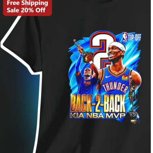 Kia NBA MVP Shai Gilgeous-Alexander Tee