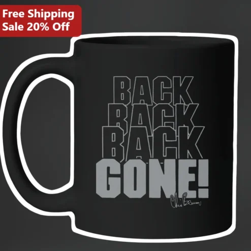 Back Back Back Gone Chris Berman Mug ESPN Monday Night Football Nostalgia Gift for Dad Sports Fan