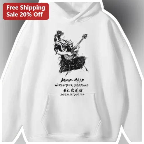 BAND-MAID World Tour 2026 Final Nippon Budokan Hoodie