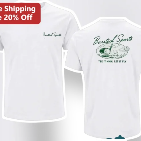 Barstool Sports Tee It High Let It Fly Golf T-Shirt