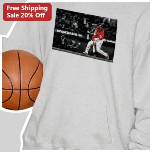 Baseball Player Swing Photo Hoodie Action Shot Sports Fan Apparel