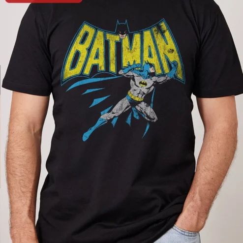 Batman Tee Vintage Adam West Retro Comic Book Graphic Shirt for Men Women DC Comics Fans