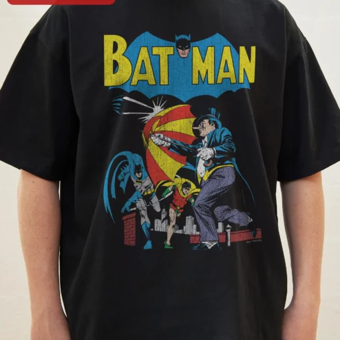 Batman Vintage Comic Book Graphic Tee