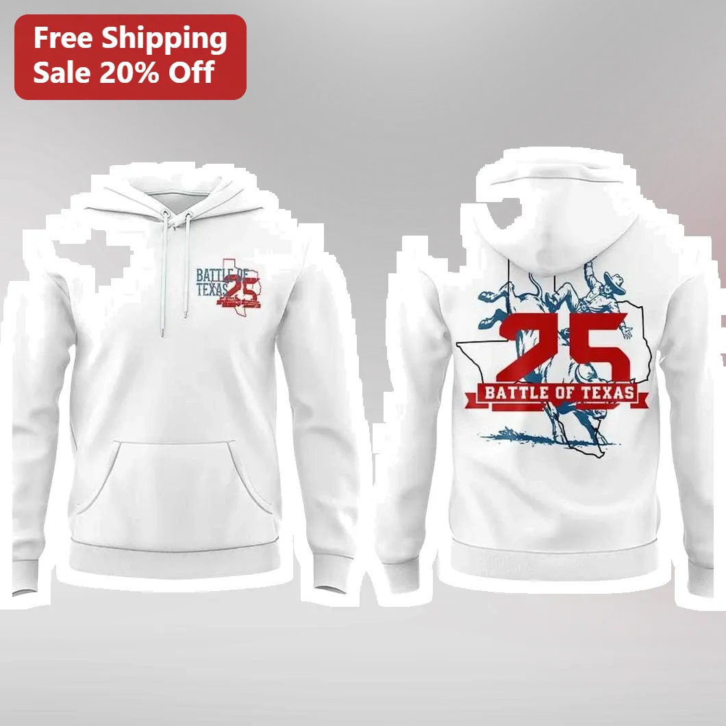 Battle of Texas Rodeo Bull Rider Hoodie Western Cowboy Apparel