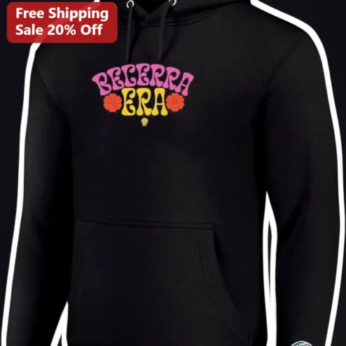 BECERRA ERA Hoodie Gabriela Becerra Retro Flower Power Sweatshirt