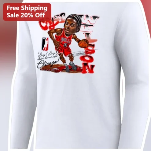 Beep! Beep! Drive Home Safe Chicago Long Sleeve Tee Coby White Bulls Fan Gift