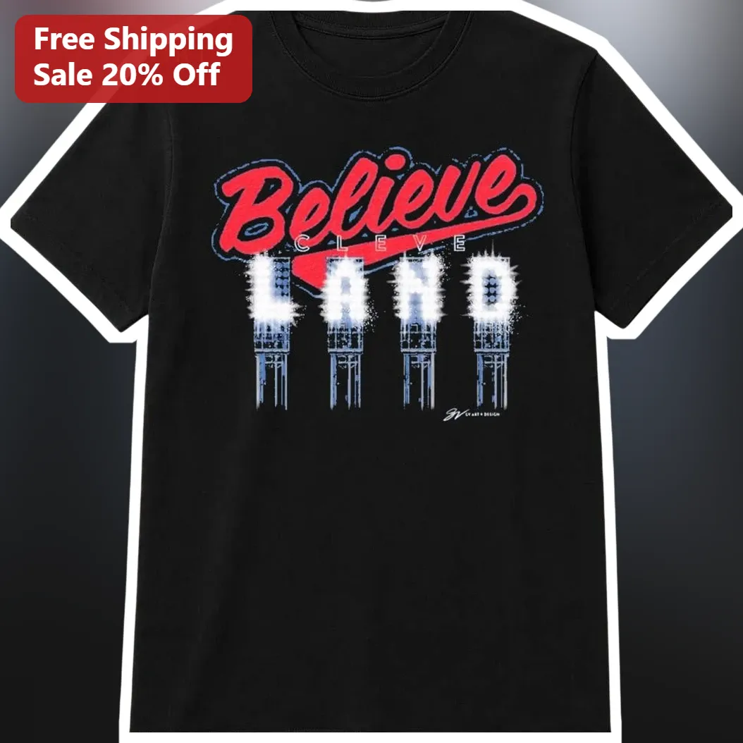 Believe in Cleveland Tee City Pride Graphic T-Shirt for Men Women Ohio Sports Fans Gift
