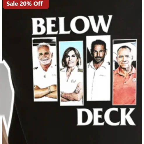 Below Deck Crew Tee Reality TV Yacht Fan Gift