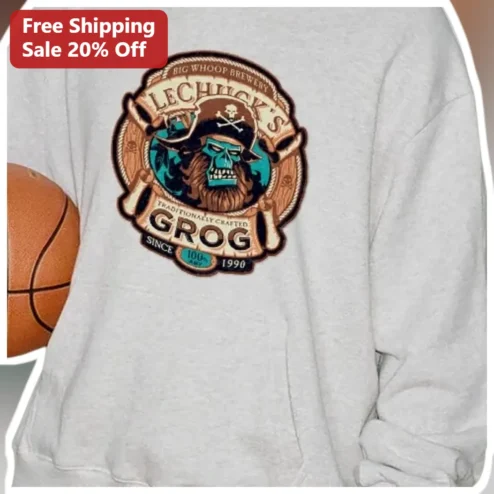 Big Whoop Brewery Leprechaun's Grog Traditionally Crafted Since 1990 Sweatshirt