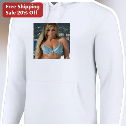 Bikini Model Photo Hoodie Custom Picture Sweatshirt Personalized Gift for Women Men
