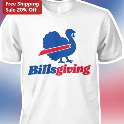 Billsgiving Joe Biden Turkey Graphic Tee Funny Political Satire Thanksgiving Shirt Gift