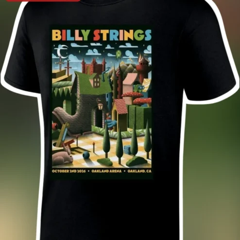 Billy Strings October 2nd 2016 Oakland Arena Tee