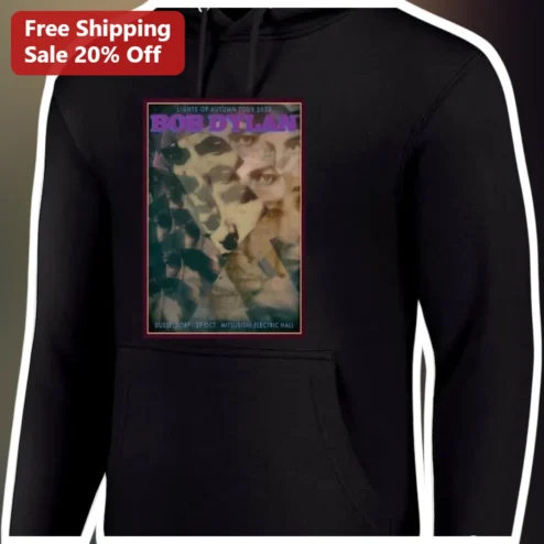 Bob Dylan Lights of Autumn Tour 2026 Dusseldorf Hoodie