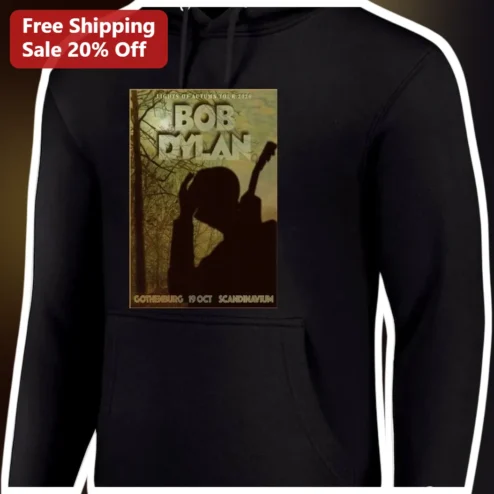 Bob Dylan Lights of Autumn Tour 2026 Hoodie Vintage Concert Merch Pullover for Men Women