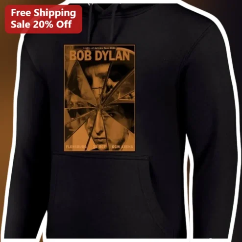 Bob Dylan Lights of Autumn Tour 2026 Hoodie Vintage Rock Music Merch Pullover