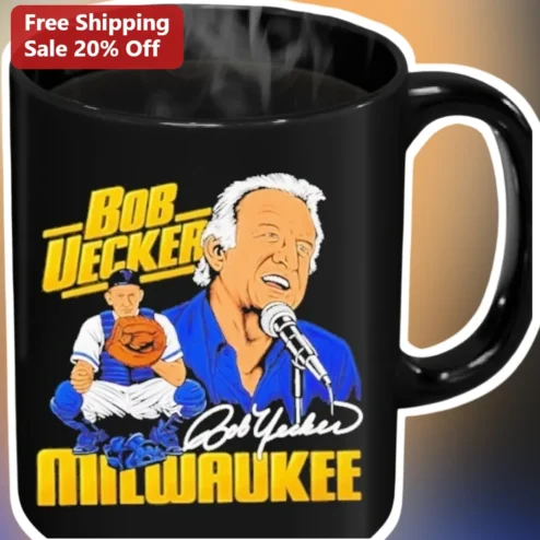 Bob Uecker Milwaukee Mug Signature of Bob Uecker Baseball Gift