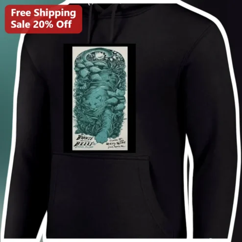 BONNIE BILLY'S LAUREL TREMBO Hoodie Indie Folk Music Fan Apparel Black Pullover