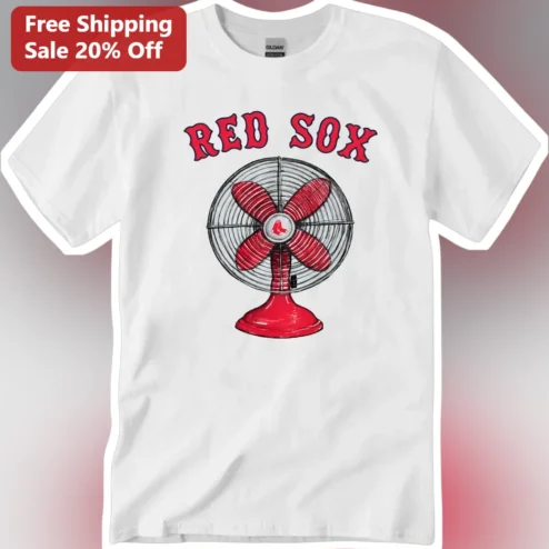 Boston Red Sox Vintage Fan Graphic Tee Retro Baseball Shirt Gift for Men Women
