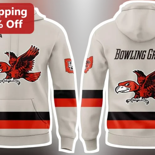 Bowling Green Falcons Hoodie BGSU University College Sports Fan Apparel