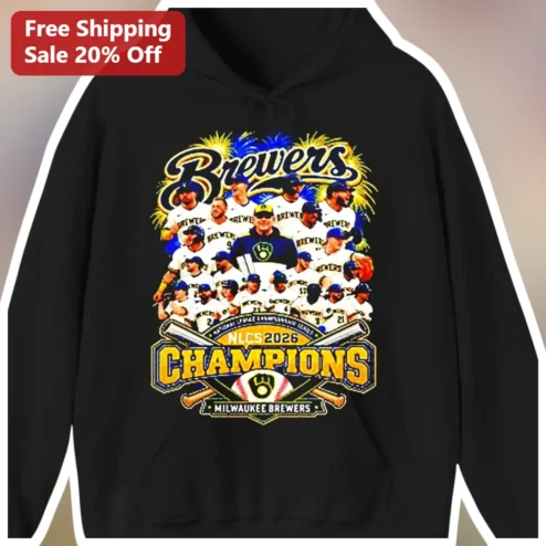 Brewers NLCS 2026 Champions Milwaukee Brewers Hoodie