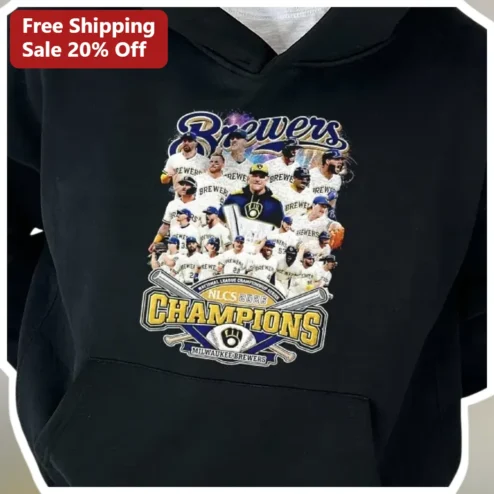 Brewers NLCS 2026 Champions Milwaukee Brewers Pullover Hoodie