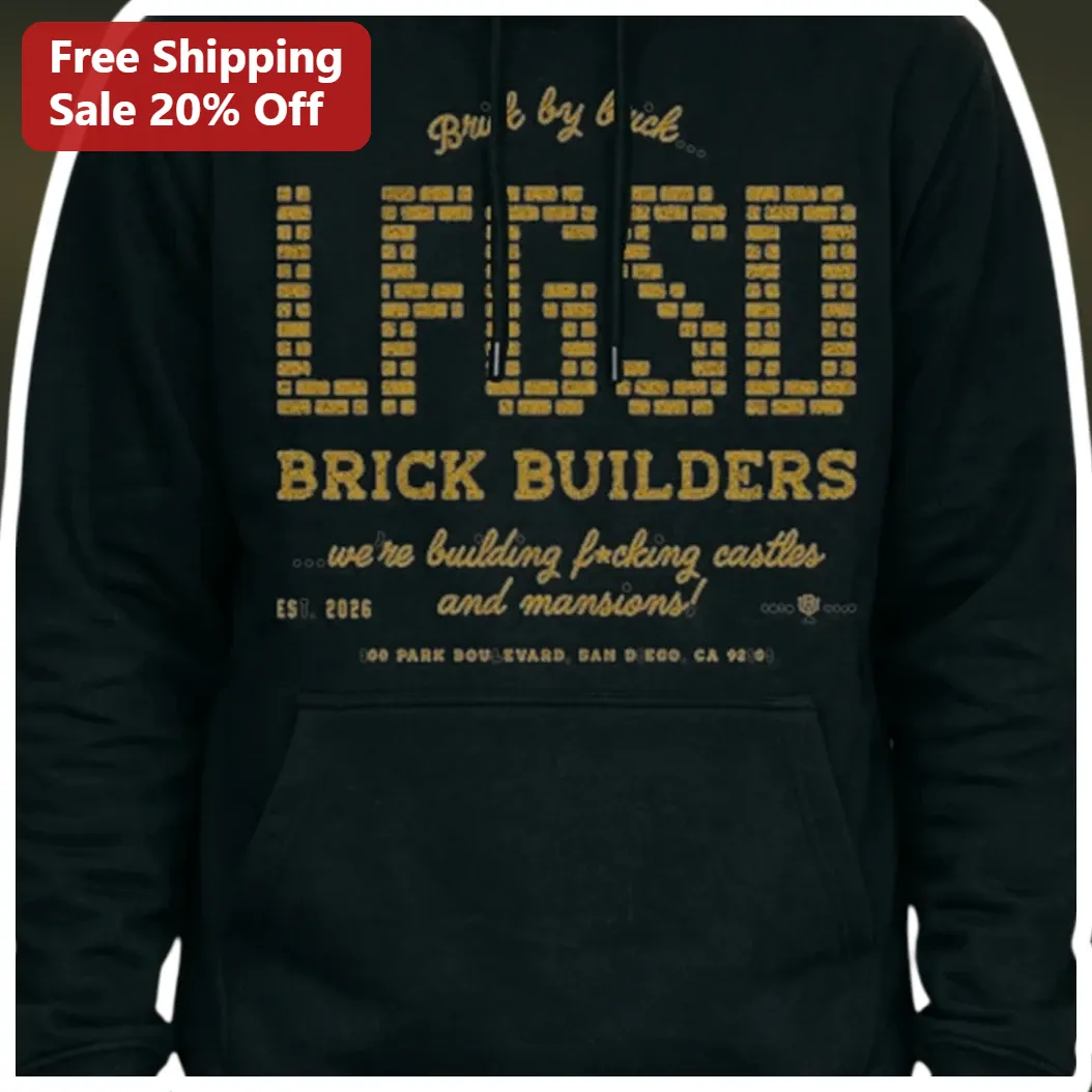 Brick by Brick Life650 Builders Hoodie Funny Construction Humor Gift for Masons and DIY Enthusiasts