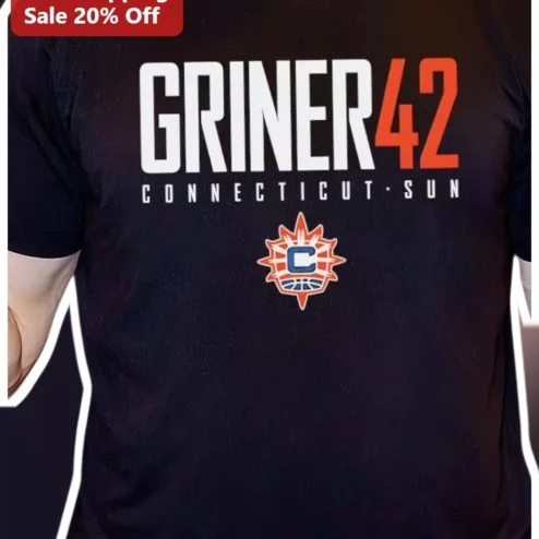 Brittney Griner #42 Connecticut Sun WNBA Fan Tee